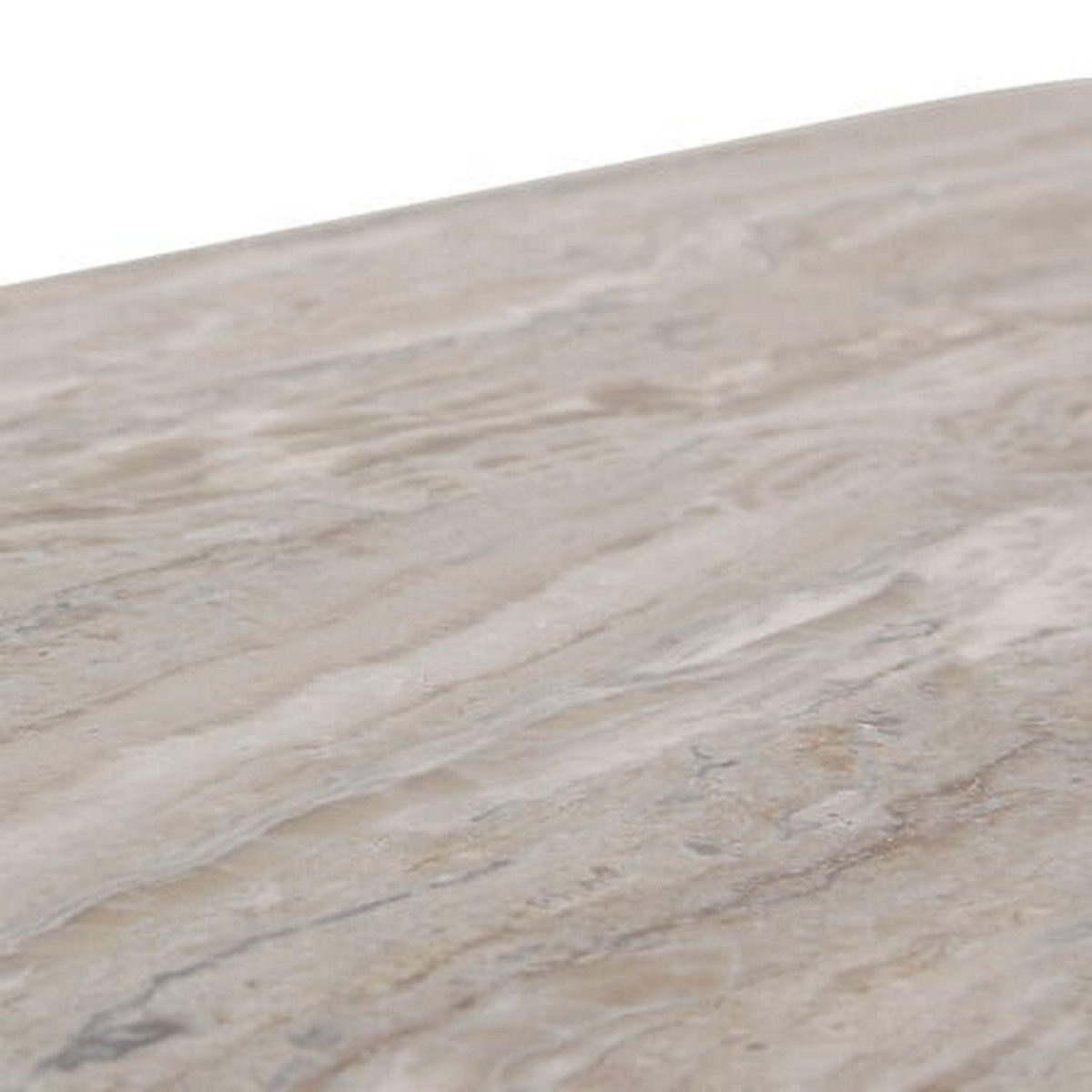 ATMOSPHERA Console design effet marbre TUSCO - Noir