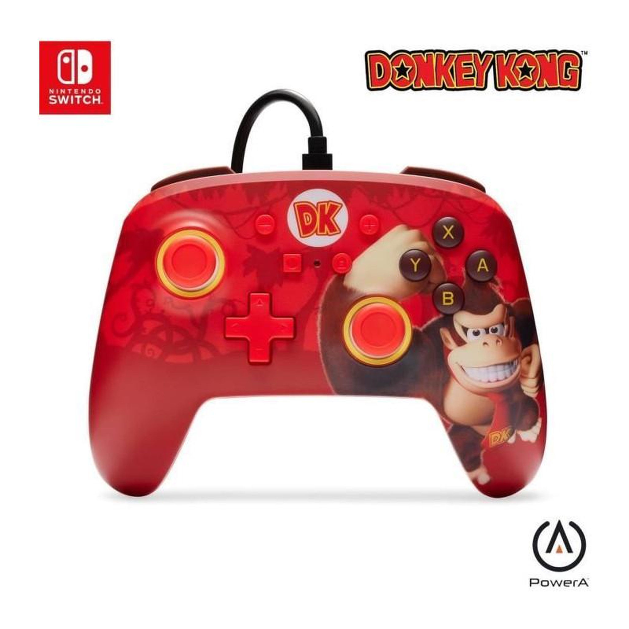 POWER A Manette Filaire - POWER A - Nintendo Switch - Donkey Kong Flex