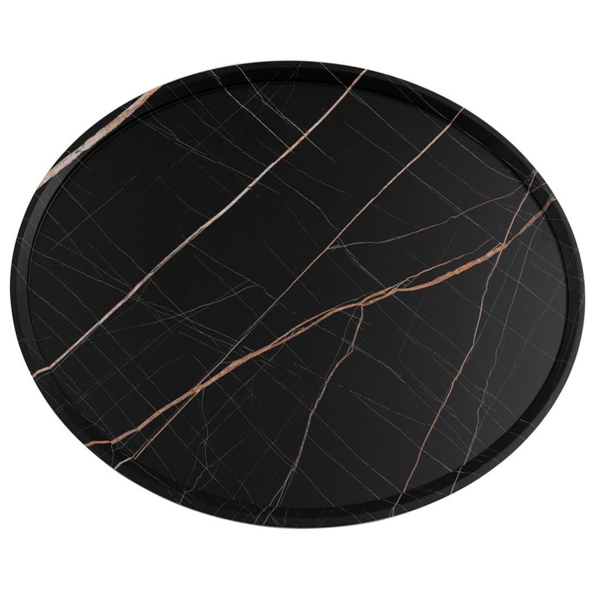 Voir la diapositive 3 : LISA DESIGN Helsinki - table basse - effet marbre - 80 cm