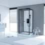 Voir la diapositive 1 : Aurlane Cabine de douche carré City 90 - 90 x 219 à 230