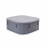 Voir la diapositive 2 : SWEEEK Spa MSPA gonflable carré – Fjord 4 - 4 places.  système anti-gel + bâche. 160cm. PVC. pompe. chauffage. gonfleur. filtre