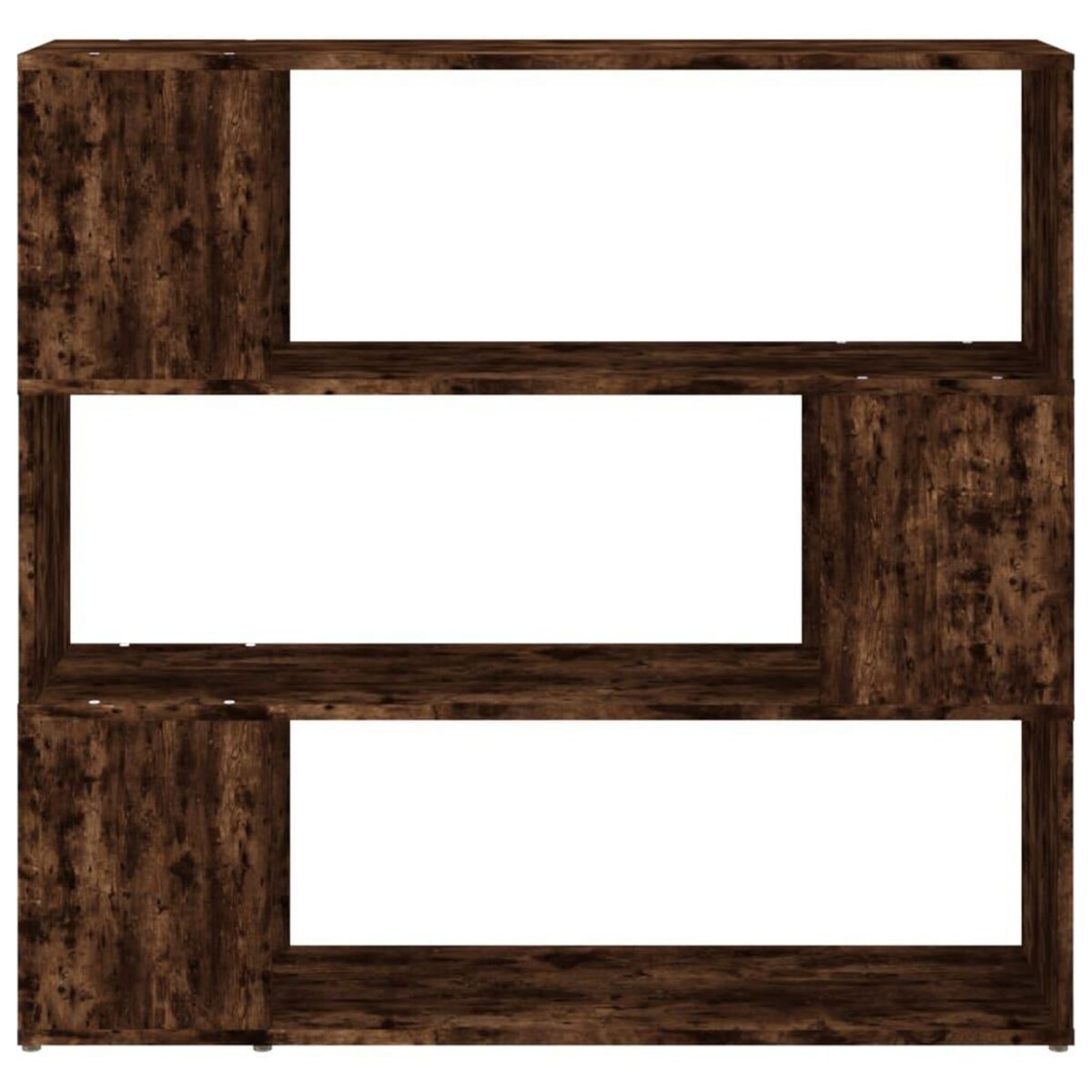 VIDAXL Bibliotheque/Separateur de piece Chene fume 100x24x94 cm