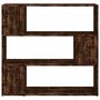 Voir la diapositive 5 : VIDAXL Bibliotheque/Separateur de piece Chene fume 100x24x94 cm