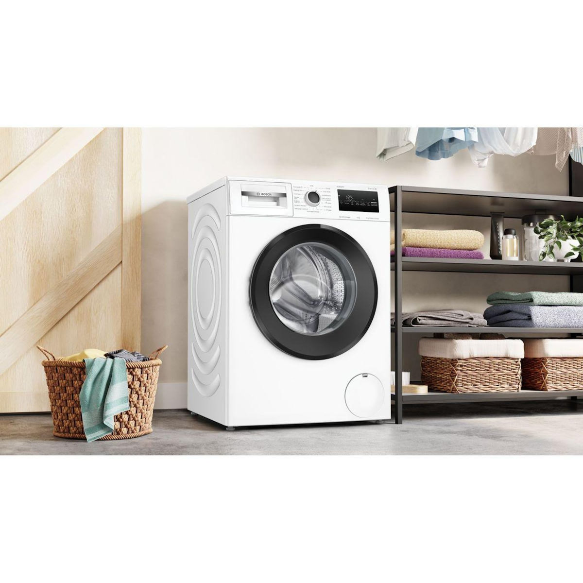 BOSCH Lave linge hublot WAN2823QFR, Speed Perfect, Iron Assist