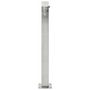 Voir la diapositive 2 : VIDAXL Colonne a eau de jardin carree Acier inoxydable 95 cm