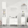VIDAXL Armoire de salle de bain blanc 30x30x190 cm bois d'ingenierie