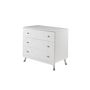 Voir la diapositive 2 : Commode 3 tiroirs L100cm EMMY