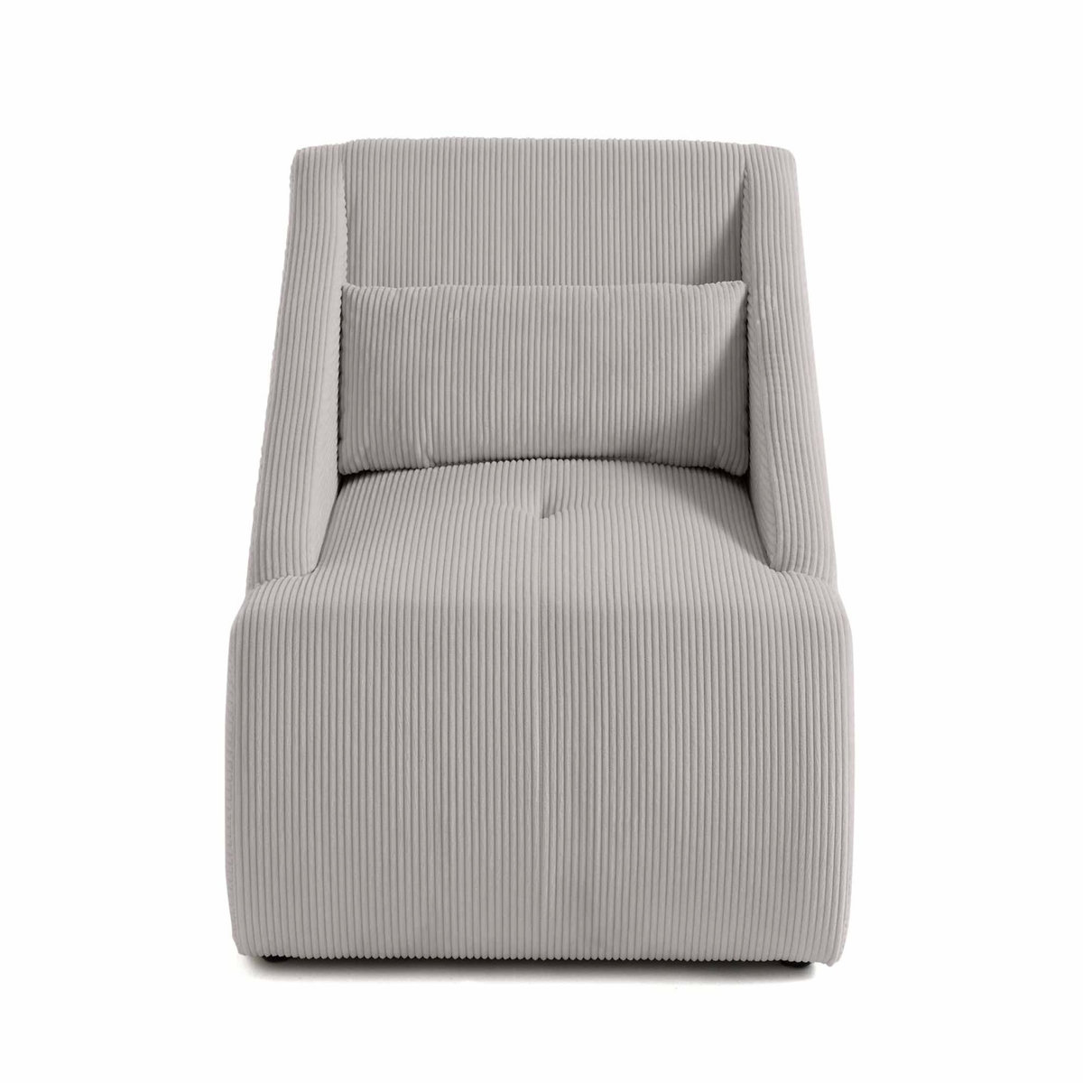 LISA DESIGN Onyx - fauteuil - en velours côtelé