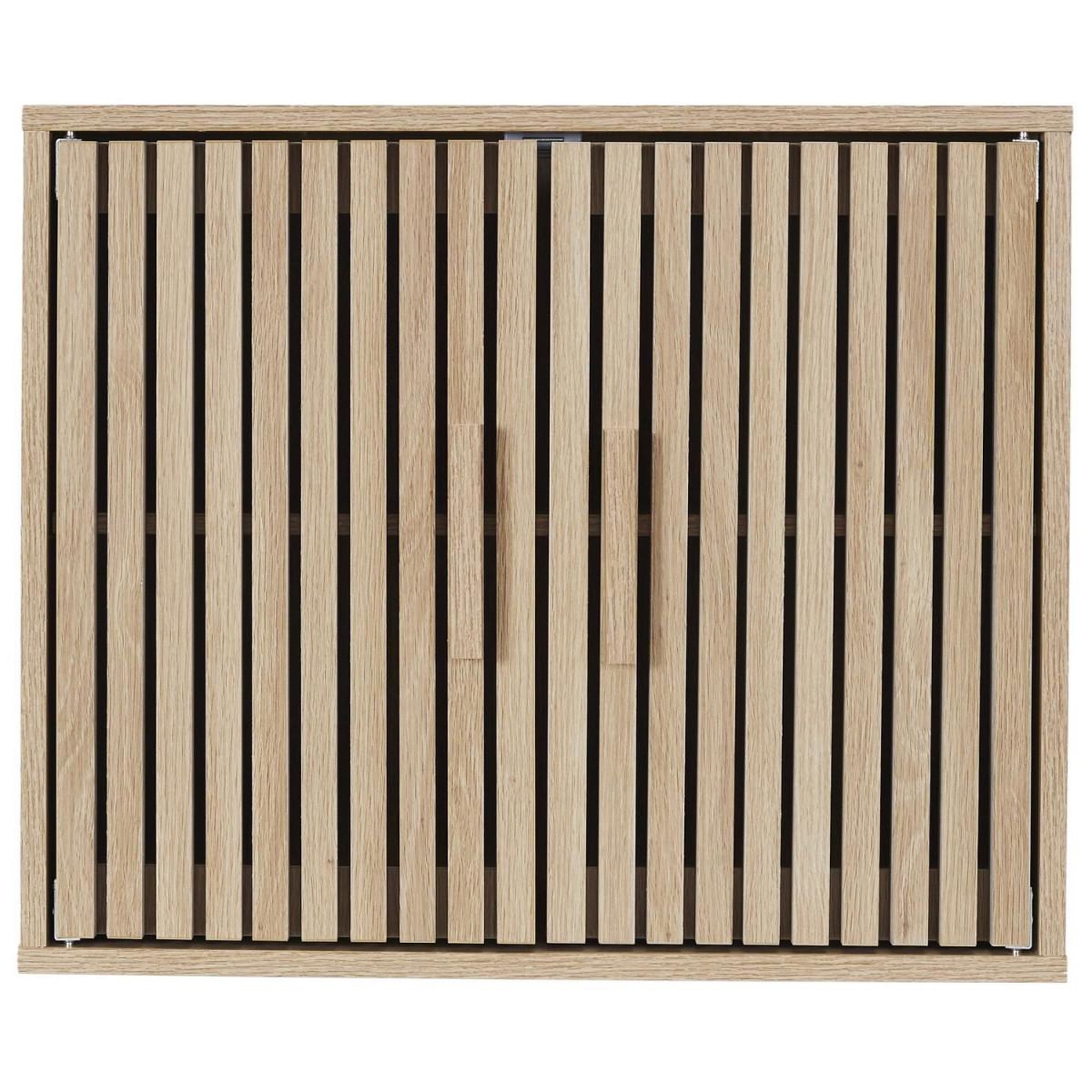 Voir la diapositive 2 : The Home Deco Factory Meuble haut salle de bain  klaus  60cm marron
