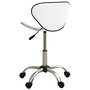 Voir la diapositive 3 : VIDAXL Chaise de bureau Blanc Similicuir