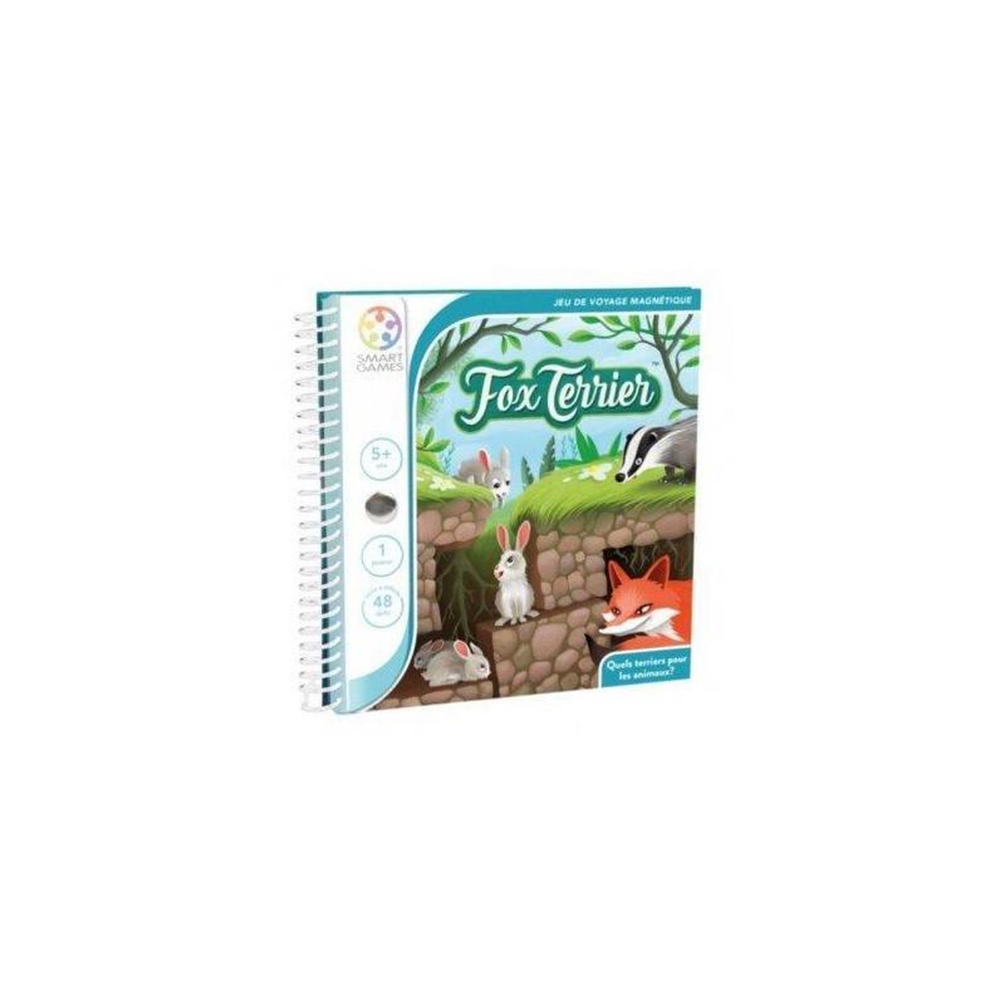 Smart Games Jeu de voyage magnétique Smartgames Fox terrier