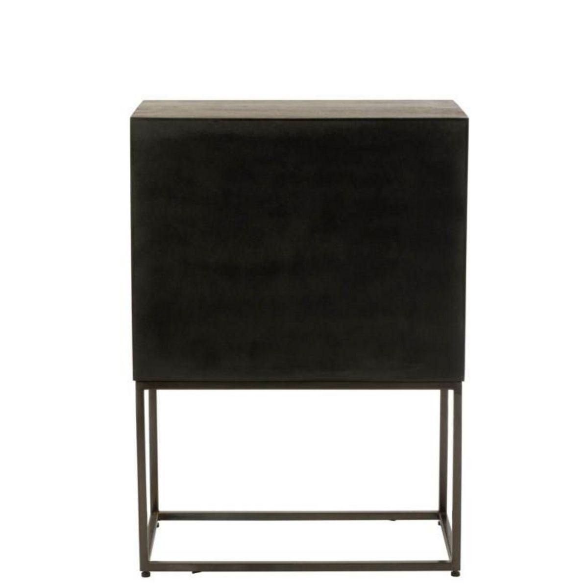 Paris Prix Commode 2 Portes sur Pied  Pino  122cm Marron