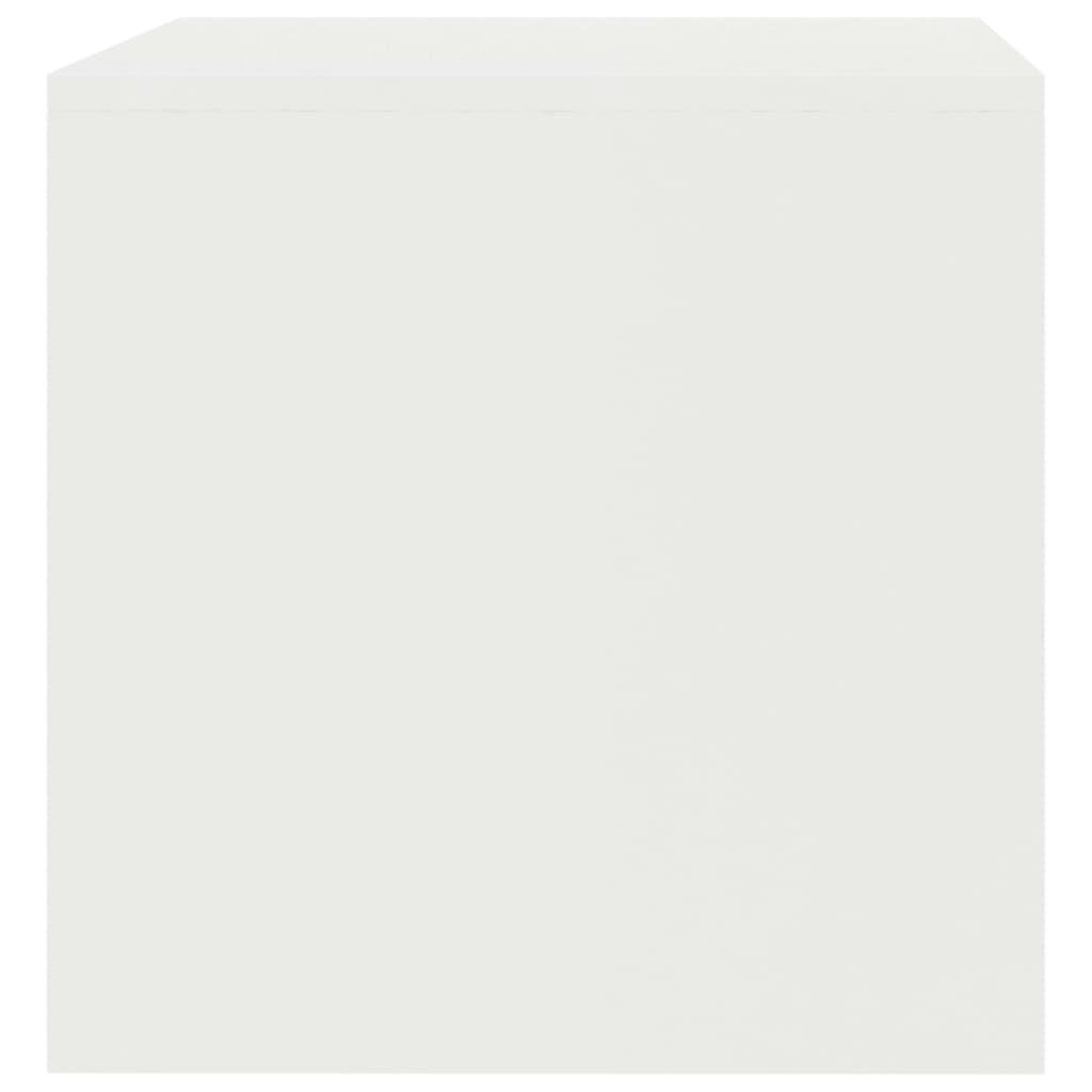 Voir la diapositive 5 : VIDAXL Meuble TV Blanc 80x40x40 cm Bois d'ingenierie