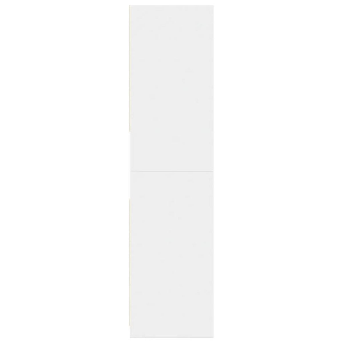 VIDAXL Garde-robe blanc 80x50x200 cm bois d'ingenierie