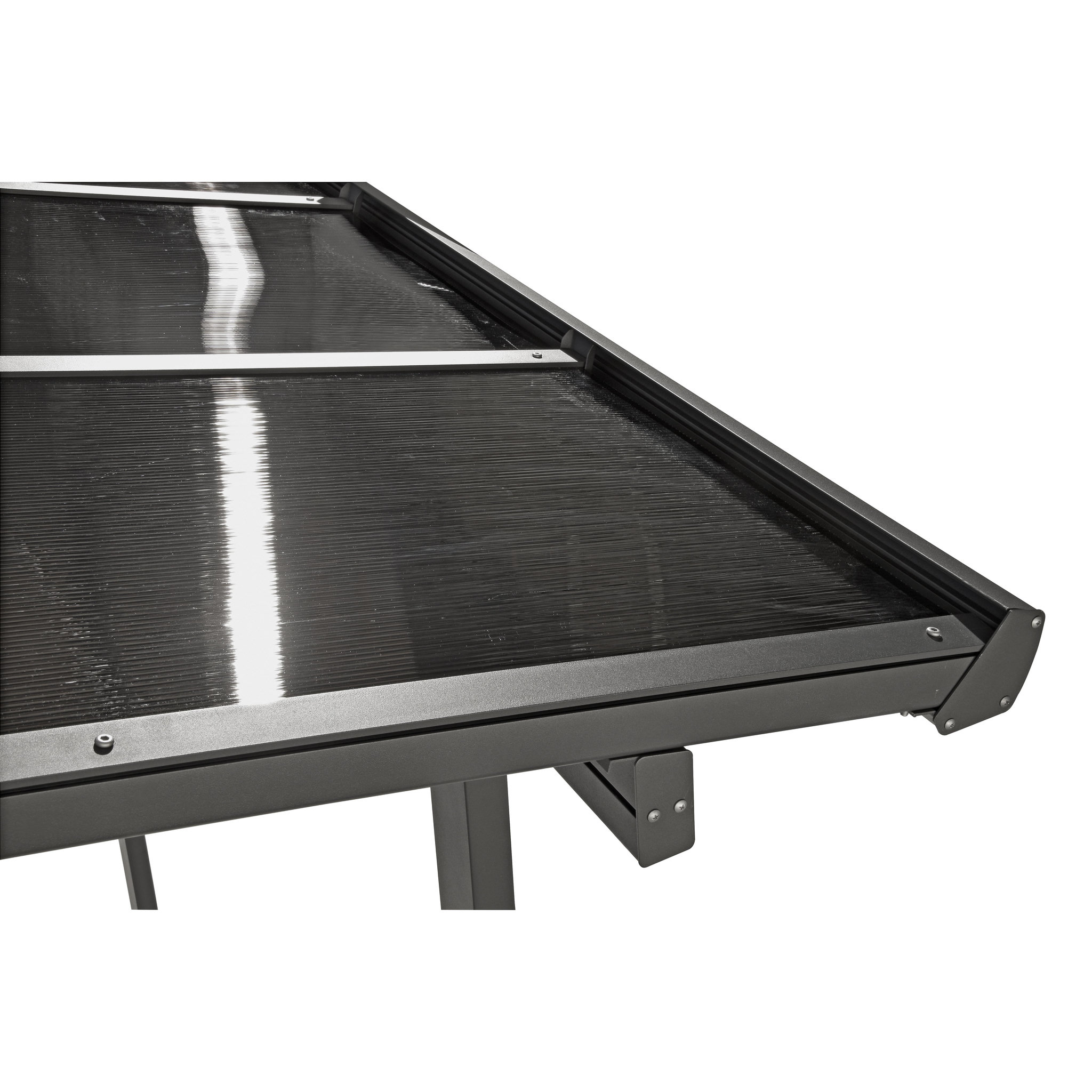 Voir la diapositive 6 : Pergola - Adossée - Aluminium - 9-21m²