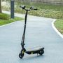 Voir la diapositive 2 : HOMCOM Trottinette électrique 120 W pliable pour enfant 7-14 ans 12 Km/h max. autonomie 10 Km max. noir