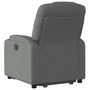Voir la diapositive 5 : VIDAXL Fauteuil inclinable electrique gris fonce tissu