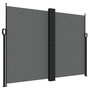 Voir la diapositive 2 : VIDAXL Auvent lateral retractable anthracite 180x600 cm