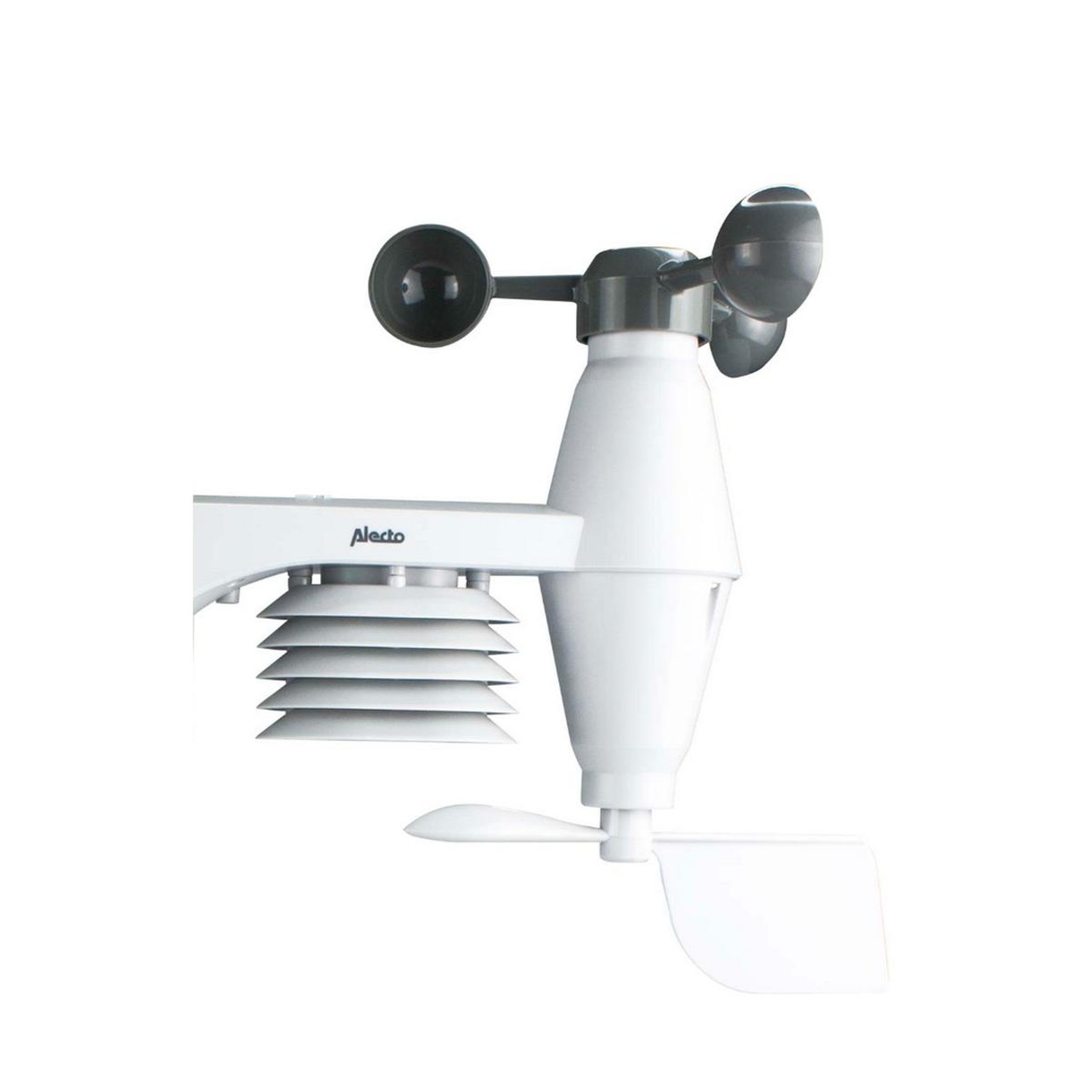Voir la diapositive 2 : NEDIS Station météo professionnelle avec capteur blanc/noir - ws-4700
