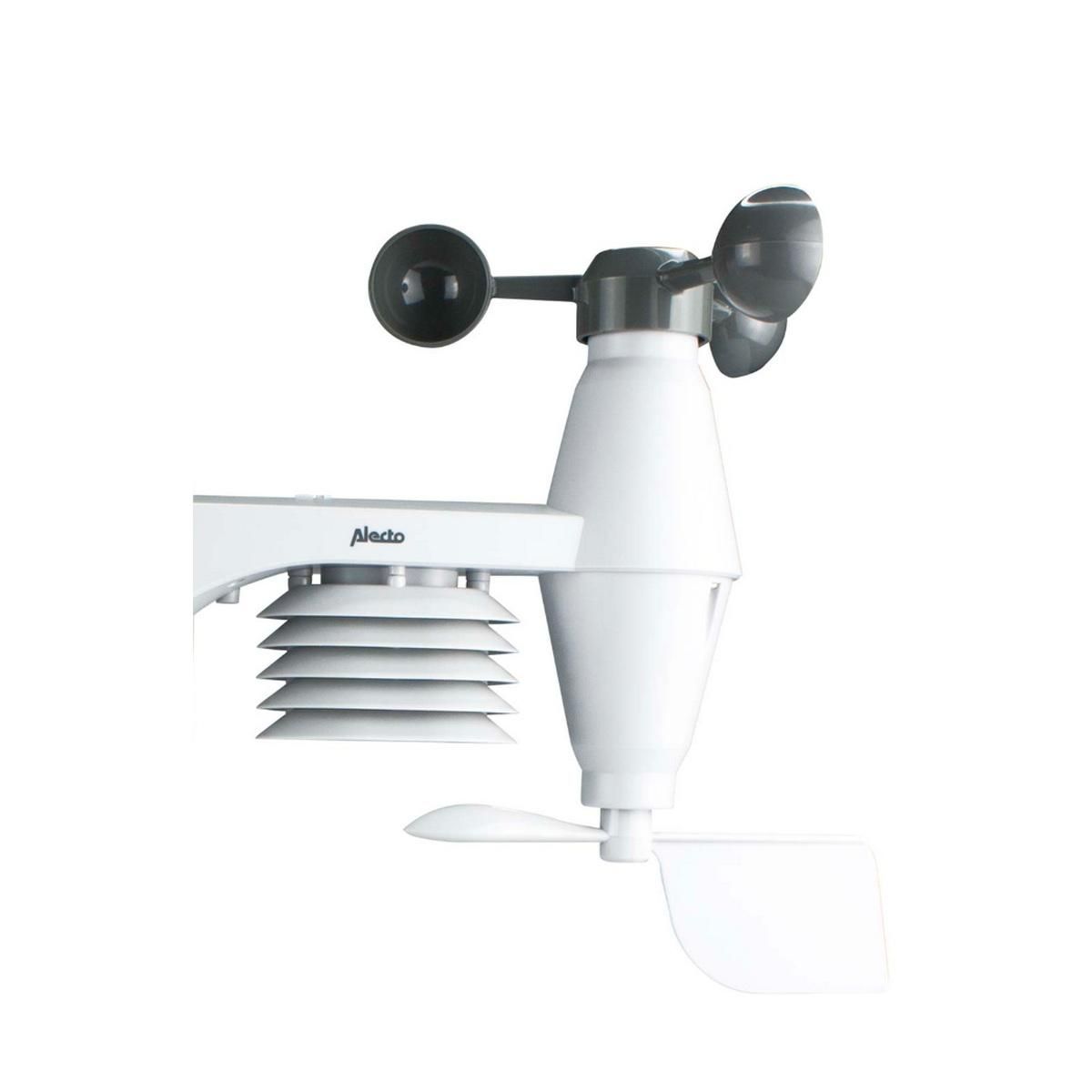 NEDIS Station météo professionnelle avec capteur blanc/noir - WS-4700