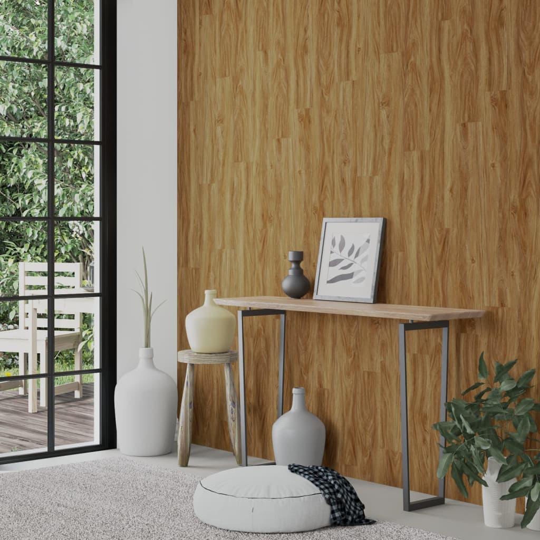 Voir la diapositive 3 : VIDAXL Panneaux muraux 30 pc marron pvc