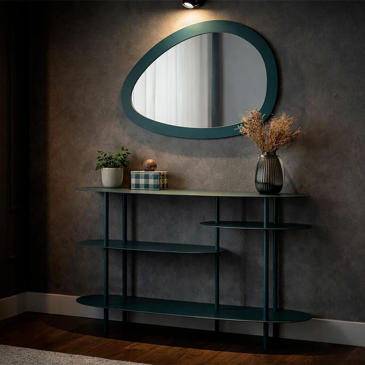 Paris Prix Console Design 4 Niveaux  Saturn  118cm Bleu