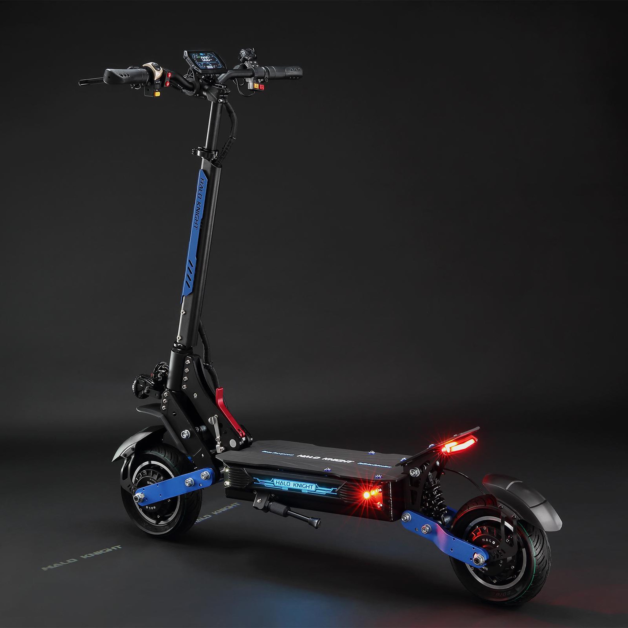 Voir la diapositive 6 : HALO KNIGHT Scooter électrique HALO KNIGHT T108 52V 28,8Ah, double moteurs, tout-terrain