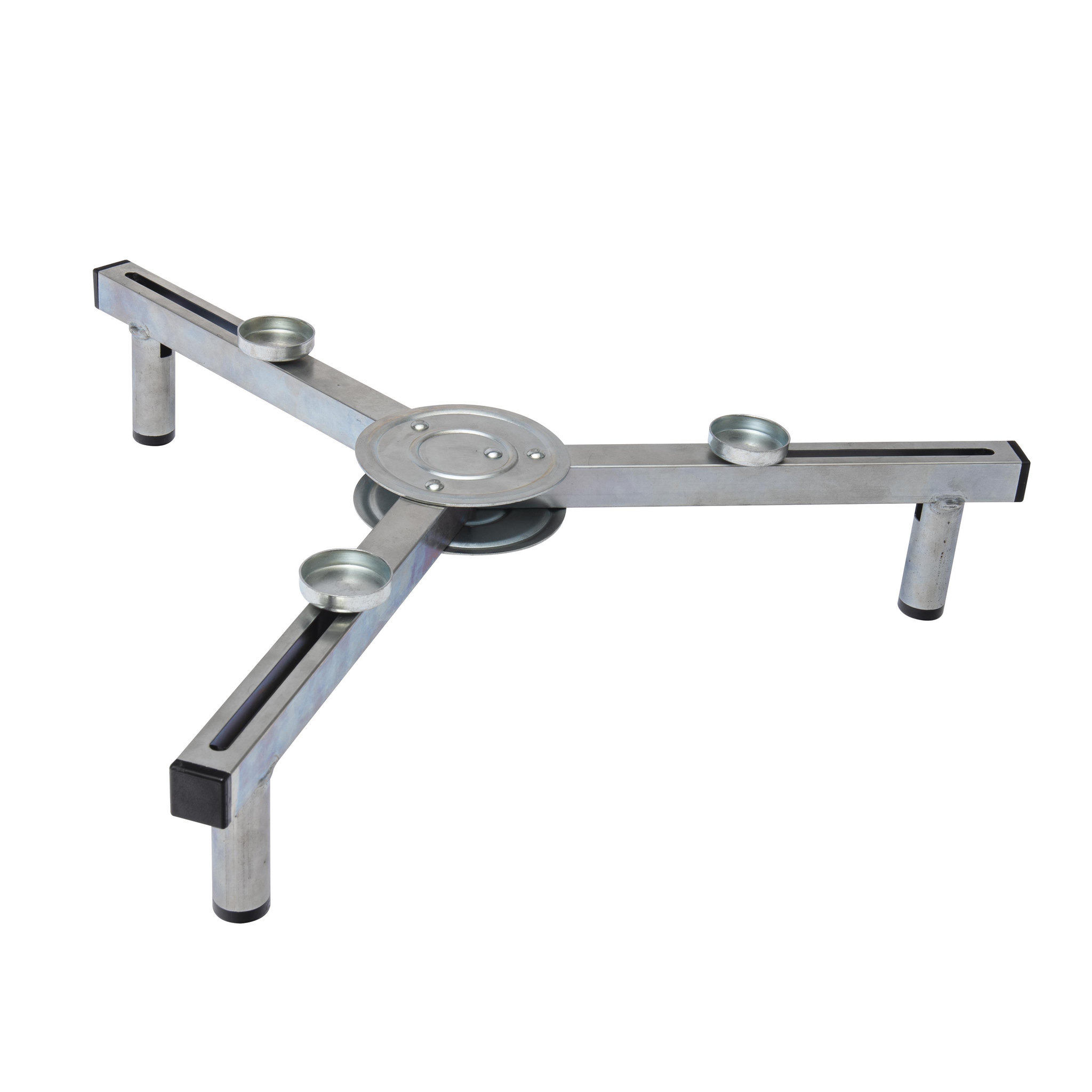 Voir la diapositive 1 :  Mini trépied réglable de table pour réchaud à paella
