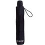 Voir la diapositive 1 : ISOTONER Parapluie 3 sections acier/alu/carbone Noir
