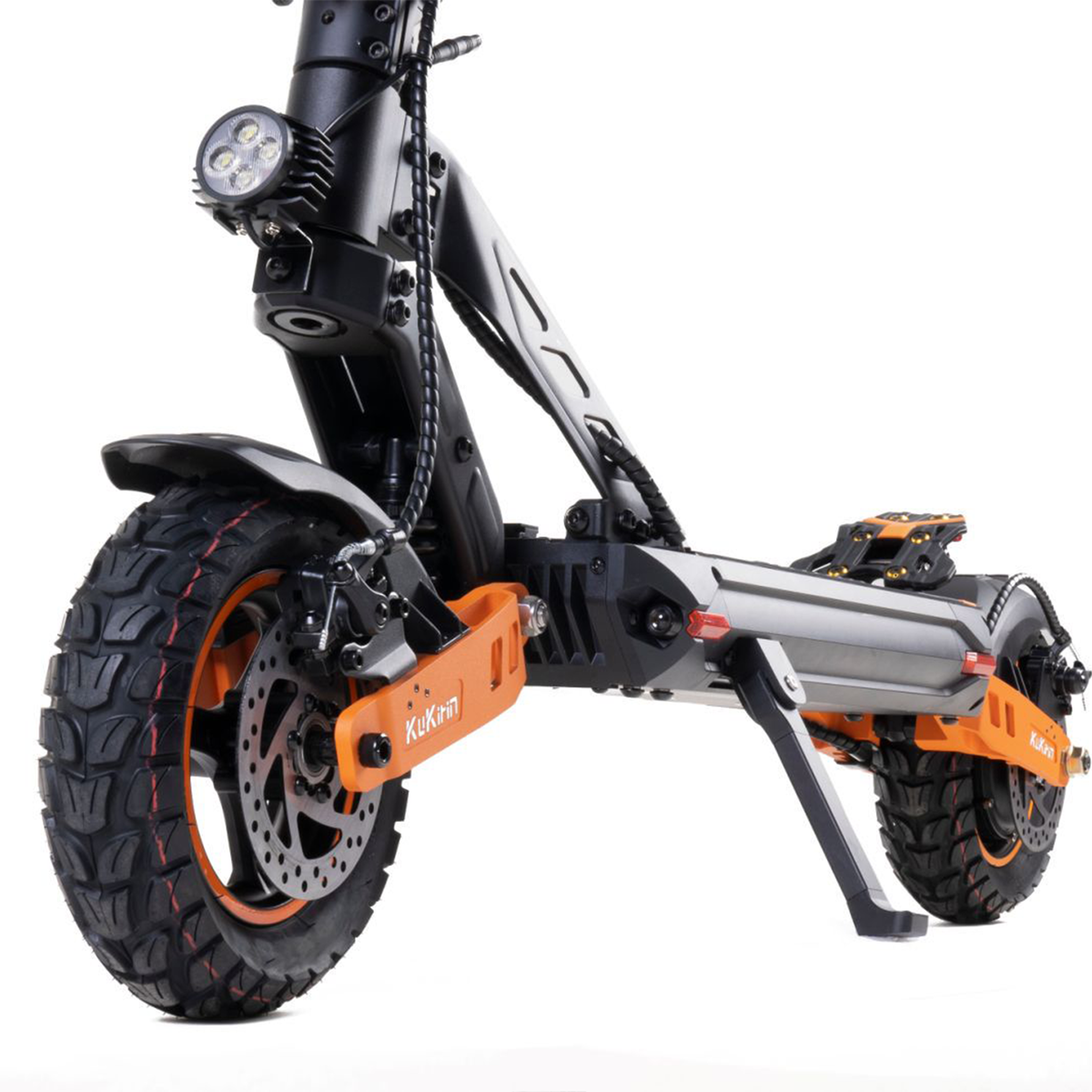 Voir la diapositive 6 : KUKIRIN Trottinette électrique tout-terrain KuKirin G2 Max 10  avec batterie 48 V 20 Ah et siège