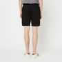 Voir la diapositive 2 : INEXTENSO Bermuda noir en coton homme
