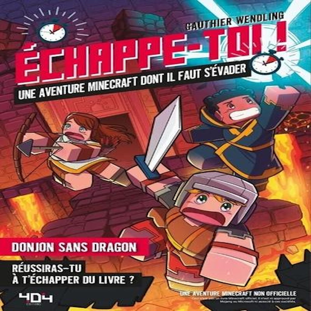 MINECRAFT - ECHAPPE TOI ! : DONJONS SANS DRAGONS, Wendling Gauthier