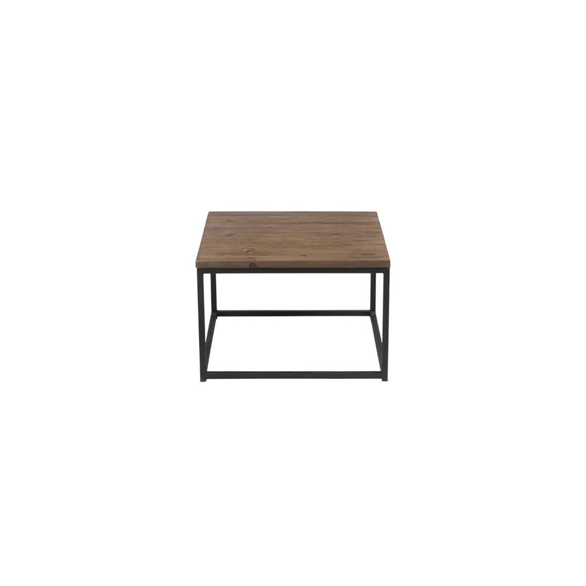 Voir la diapositive 2 : J-LINE Table d'appoint design  cassidy  60cm naturel