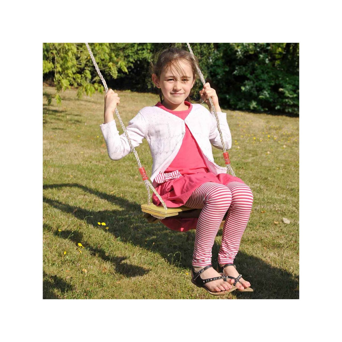 SOULET Balançoire en bois réglable pour portique de 3,00 à 3,50 m - Soulet