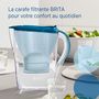 Voir la diapositive 2 : BRITA BRITA Carafe filtrante Marella bleu (2,4L) inclus 1 cartouche filtrante MAXTRA PRO All-in-1