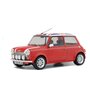 SOLIDO  Voiture miniature Mini Cooper Sport 1997 rouge et drapeau