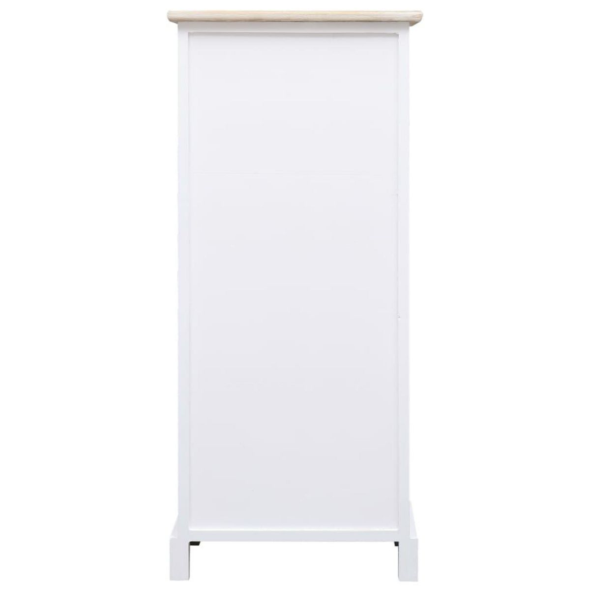 VIDAXL Armoire laterale 38x28x86 cm Bois de Paulownia
