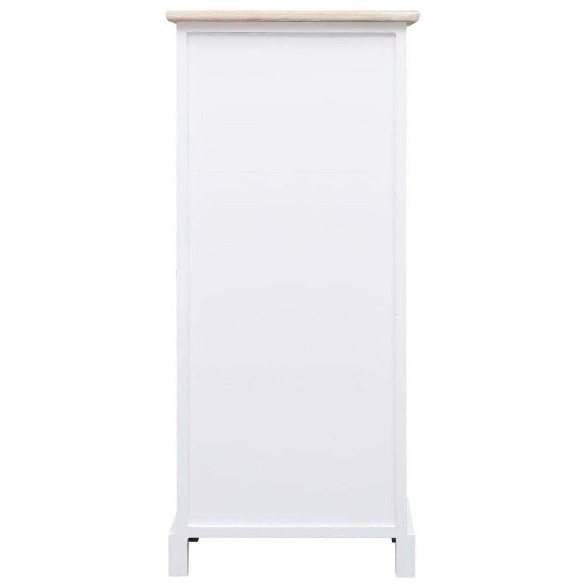 VIDAXL Armoire laterale 38x28x86 cm Bois de Paulownia