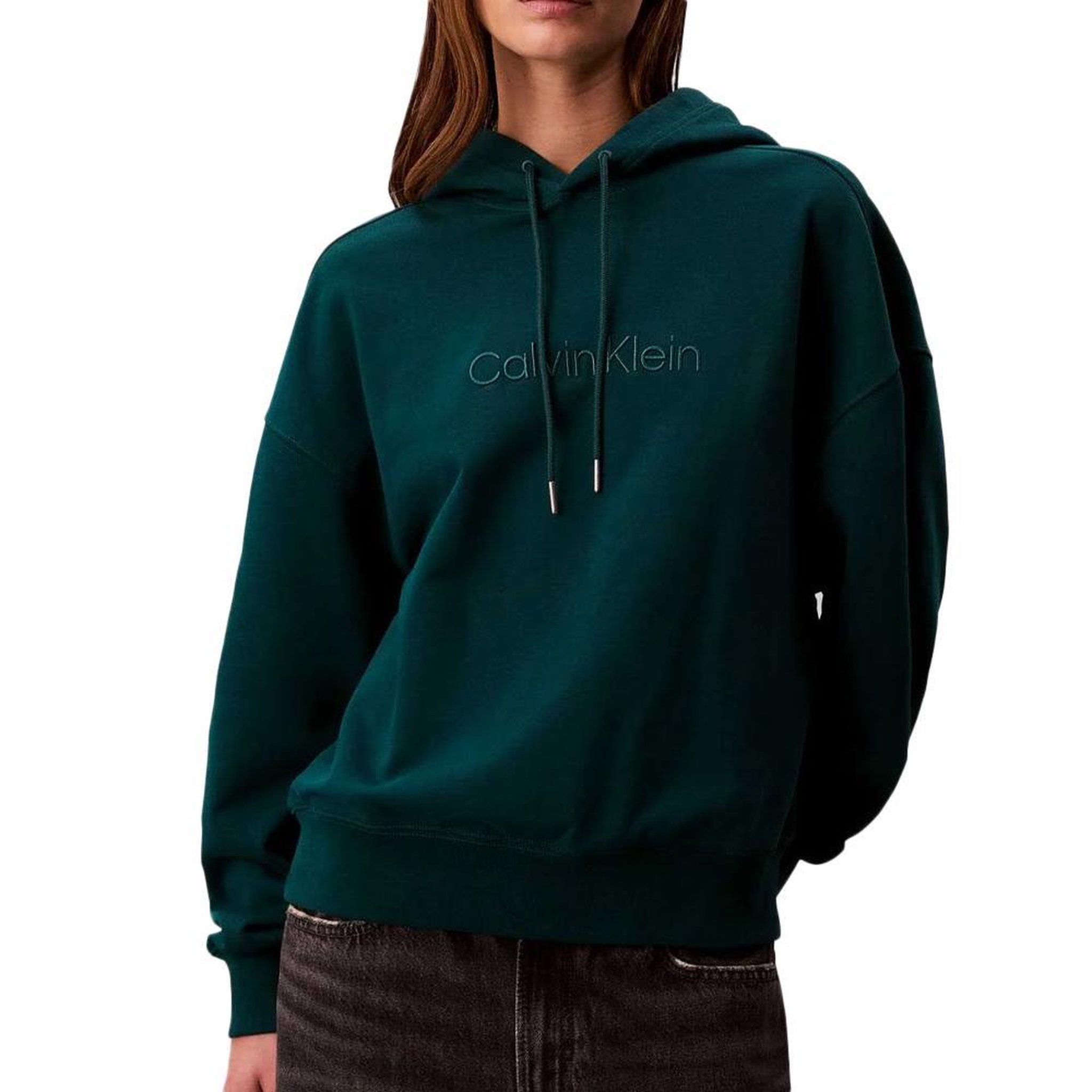 CALVIN KLEIN JEANS Sweat  Femme Calvin Klein Jeans French. Coloris disponibles : Vert