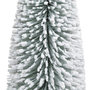 Voir la diapositive 2 : ATMOSPHERA Sapin de Table Enneigé  Tree  21cm Vert