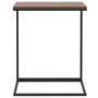 Voir la diapositive 3 : VIDAXL Table d appoint Noir 55x35x66 cm Bois d ingénierie