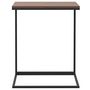 Voir la diapositive 3 : VIDAXL Table d appoint Noir 55x35x66 cm Bois d ingénierie
