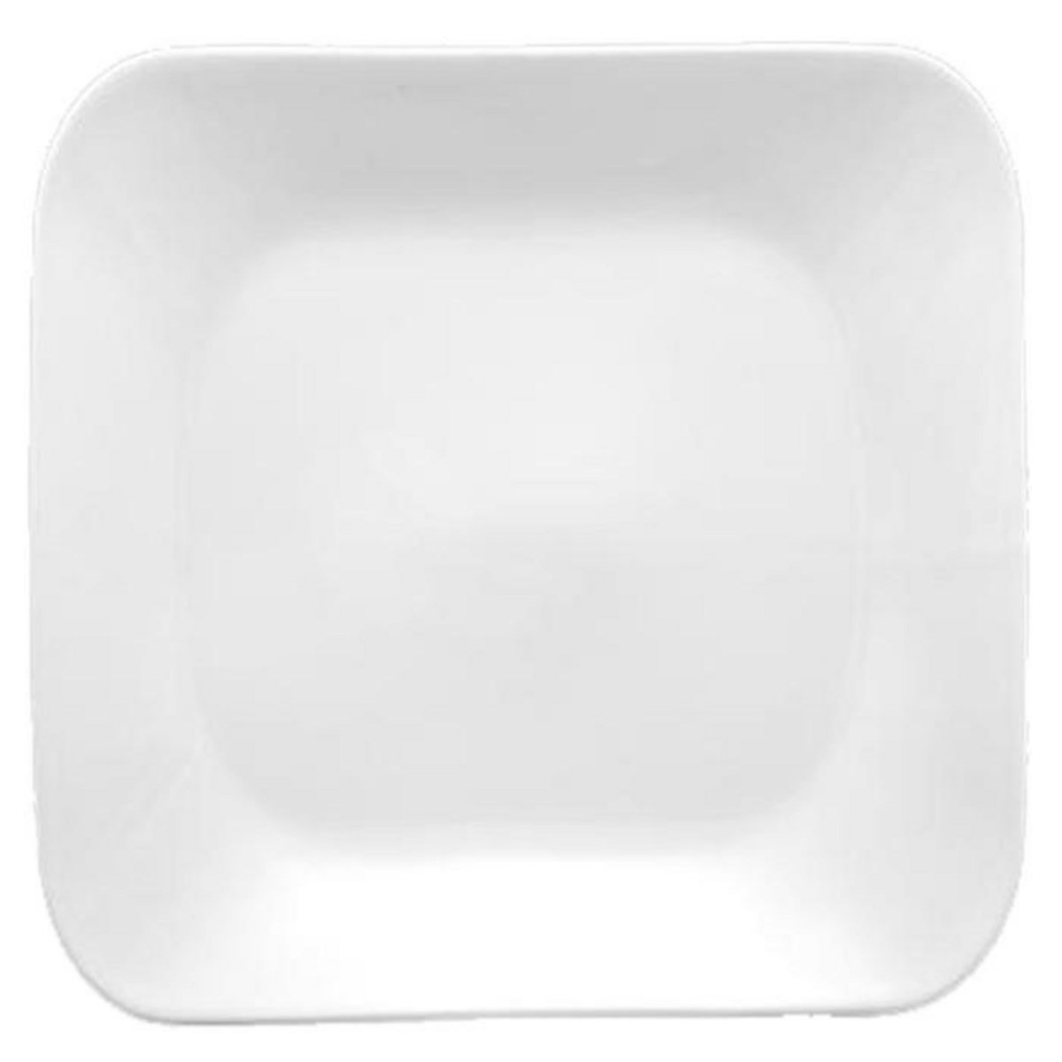 SECRET DE GOURMET Lot de 6 Assiettes Plates  Elegance  25cm Blanc