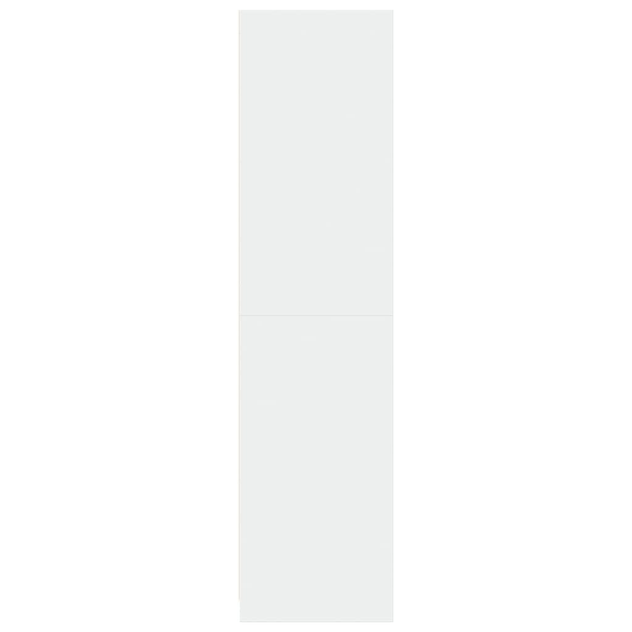 Voir la diapositive 5 : VIDAXL Garde-robe Blanc 30x50x200 cm Bois d'ingenierie