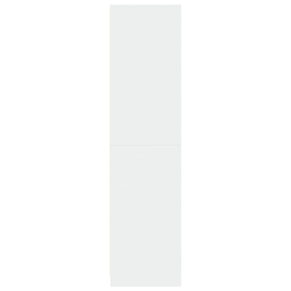 VIDAXL Garde-robe Blanc 30x50x200 cm Bois d'ingenierie