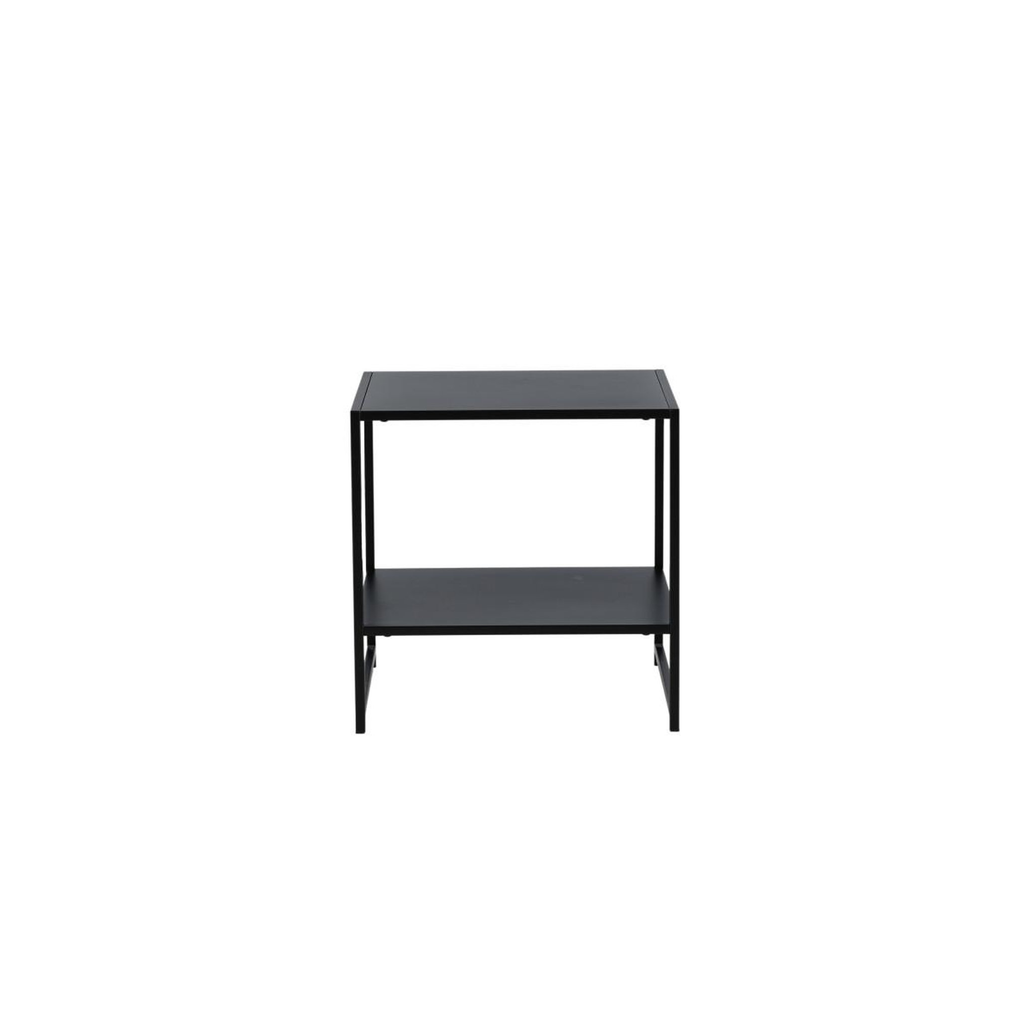 Voir la diapositive 4 : Paris Prix Table d'appoint avec étagère  staal  50cm noir