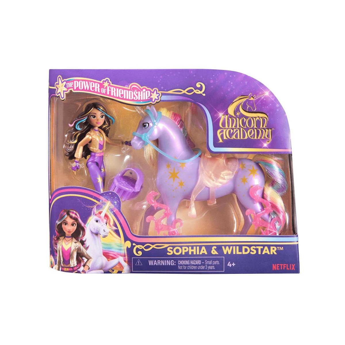 SpinMaster Unicorn Academy, Sophia  and  Wildstar Power of Friendship