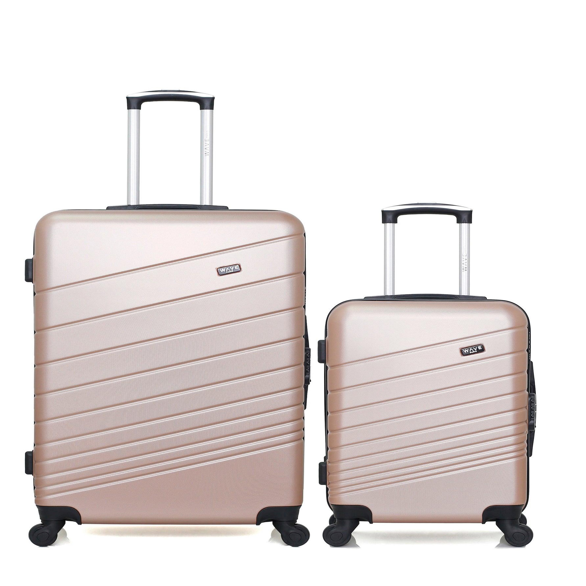 WAVE PARIS Lot de 2 - valises grand format et cabine tigre