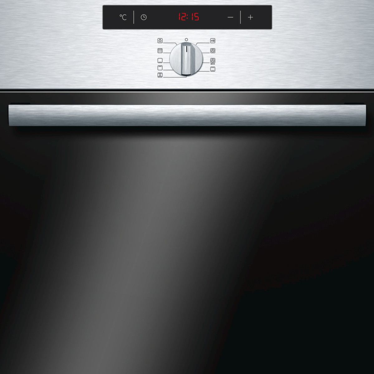 BOSCH Four encastrable HBA64B151F, 57 L, Multifonction, Chaleur Tournante, Nettoyage Pyrolyse