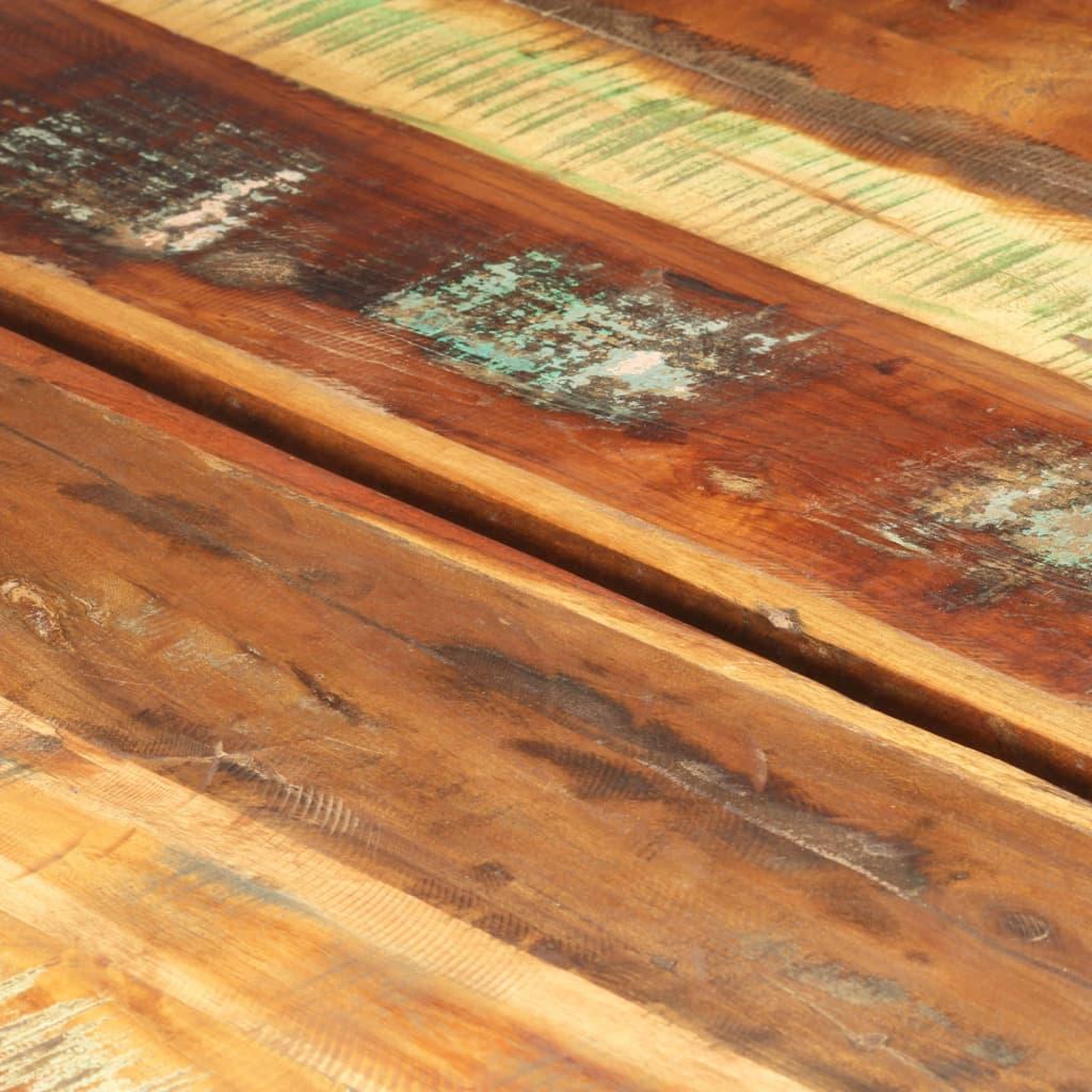 Voir la diapositive 5 : VIDAXL Table basse 142x90x42 cm Bois de recuperation massif
